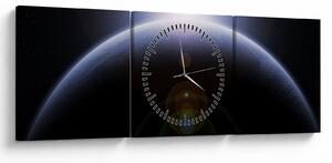 Tablou - Corp cosmic (cu ceas) (90x30 cm)