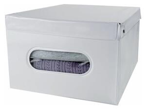 Cutie de depozitare pliabilă Compactor 50 x 40 x 25 cm, albă