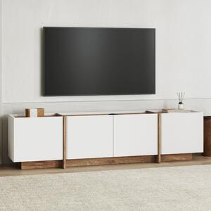 Lowen - fehér/atlanti fenyő TV-állvány