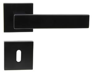 Fitinguri din Zamak Torino - rozeta BB, neagra