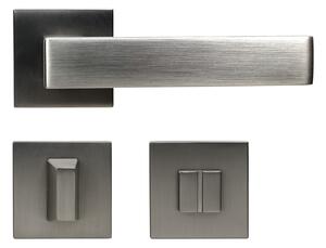 Fitinguri Garda din aluminiu - rozeta WC, nichel