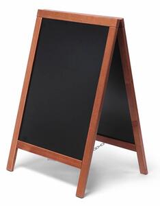 Litera economică din lemn A, maro deschis