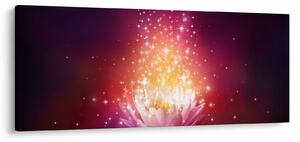 Tablou cu floare de lotus (120x50 cm)