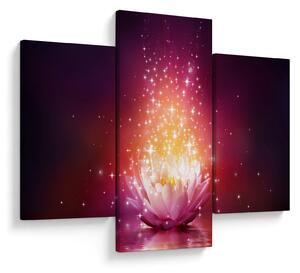 Tablou cu floare de lotus (90x60 cm)