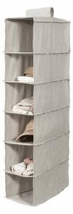 Organizator de haine agatat 30 x 18 x 94 cm, gri