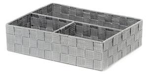 Organizator Compactor TEX 32 x 25 x 8 cm, 3 piese, gri