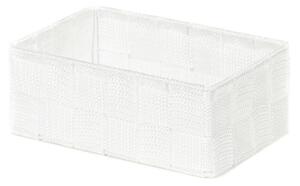 Organizator depozitare Compactor TEX 18 x 12 x 7 cm, alb
