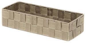 Organizator depozitare Compactor TEX 30 x 12 x 7 cm, maro
