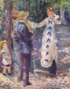 Pierre Auguste Renoir - Artă imprimată The Swing, 1876, (30 x 40 cm)