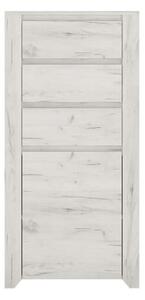 Comoda tip 35, alb craft, ANGEL