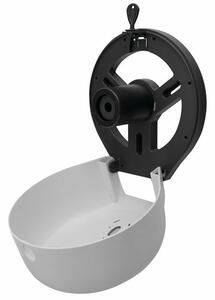 Distribuitor de hârtie igienică AQUALINE 1319-90 Emiko cu diametrul de până la 26 cm, ABS alb