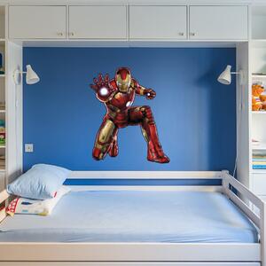 Autocolant de perete "Iron Man" 60x70cm