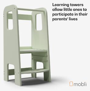 Mobli Ully Montessori Turn de învățare, MDF, 40,5 x 86 x 38 cm, înălțime reglabilă