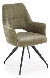 Scaun Houston 1675Chaki, Negru, 9x6x6cm, Tapiterie, Metalic