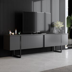 Luxe - antracit/fekete TV-állvány
