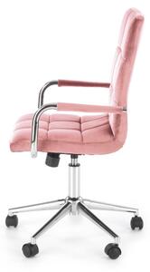 Scaun pentru copii GONZO, 54x98-109x45, roz velvet