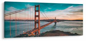 Tablou - Golden Gate, San Francisco (120x50 cm)
