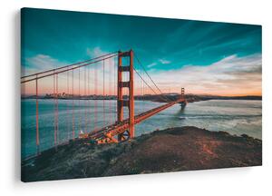 Tablou - Golden Gate, San Francisco (90x60 cm)