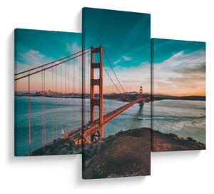 Tablou - Golden Gate, San Francisco (90x60 cm)