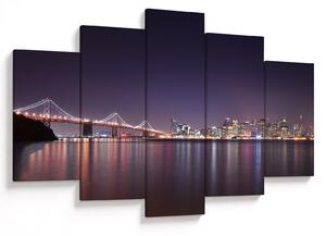 Tablou cu privirea spre San Francisco, California (150x105 cm)
