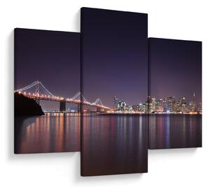 Tablou cu privirea spre San Francisco, California (90x60 cm)