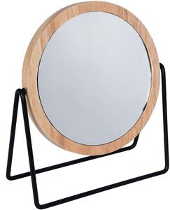 BISK Umbra oglindă cosmetică 19.5x19.5 cm rotund negru 08161