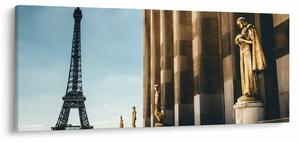 Tabou din piața Trocader, Paris (120x50 cm)