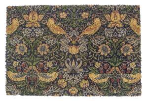 Covoraș de intrare din fibre de nucă de cocos 40x60 cm William Morris Strawberry Thief – Artsy Doormats