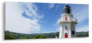Tablou cu farurile Akaroa, Nooua Zeelanda (120x50 cm)