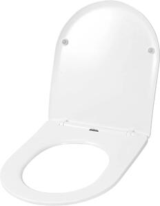 Rea Carlo Mini capac wc închidere lentă alb REA-C6001