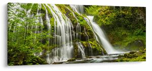 Tablou - Cascada, Wind River Valley (120x50 cm)
