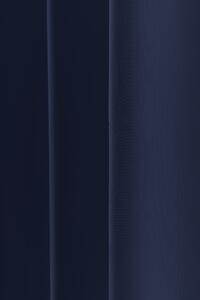 Draperie albastru închis OXFORD 140x250 cm Agatat: Inele metalice