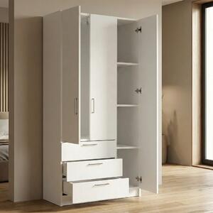 Dulap haine cu 3 usi & 3 sertare Triton Modella