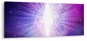Tablou abstract - Femeie (120x50 cm)