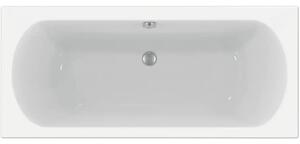 Cadă de baie dreptunghiulară Jungborn DIECI 170x75x46,5 cm acril alb