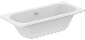 Cadă de baie dreptunghiulară Jungborn DIECI 170x75x46,5 cm acril alb