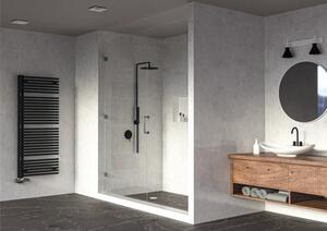 Radiator / Calorifer decorativ baie Rotheigner Pipe 596x1095 mm, negru