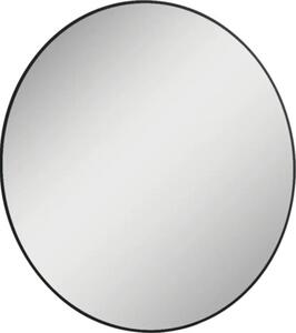 Oglindă baie cu LED Jungborn ROUND Ø100 cm negru