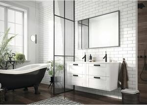 Oglindă baie dreptunghiulară Jungborn 100x80 cm negru mat