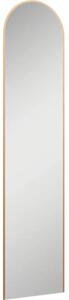 Oglindă baie cu LED Jungborn LONG CUT 35x150 cm rose gold
