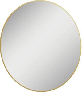 Oglindă baie cu LED Jungborn ROUND Ø100 cm auriu
