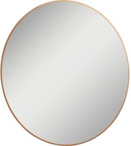 Oglindă baie cu LED Jungborn ROUND Ø100 cm rose gold