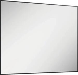Oglindă baie cu LED Jungborn SQUARE 100x80 cm negru