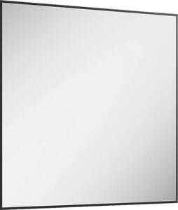 Oglindă baie cu LED Jungborn SQUARE 80x80 cm negru