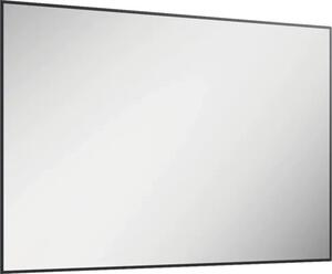 Oglindă baie cu LED Jungborn SQUARE 120x80 cm negru