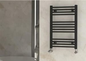 Radiator / Calorifer baie portprosop Rotheigner Solid 450x700 mm negru mat