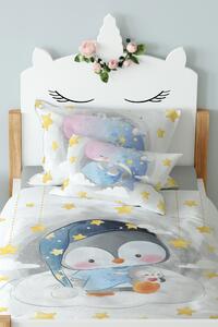 Lenjerie de pat copii Happy night multicolor 40x60 cm