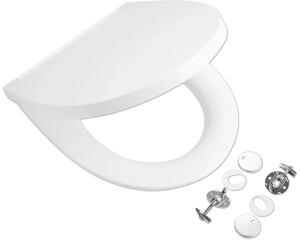 Vas WC suspendat Jungborn TWO 52, incl. capac WC, fără margine clătire, turboflush, alb