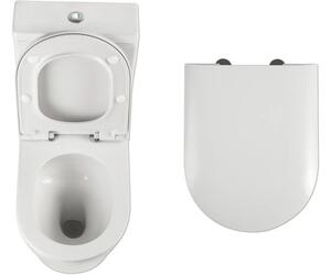 Vas WC pe pardoseală Jungborn One Combo , evacuare orizontală, alb