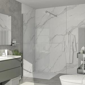 Sticlă clară pentru duș Walk In Jungborn TRIA 96x210 cm fără profil și stabilizator